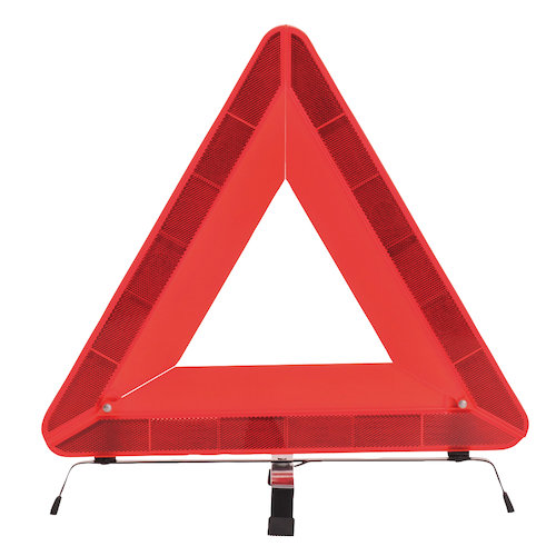 HV10 Folding Warning Triangle